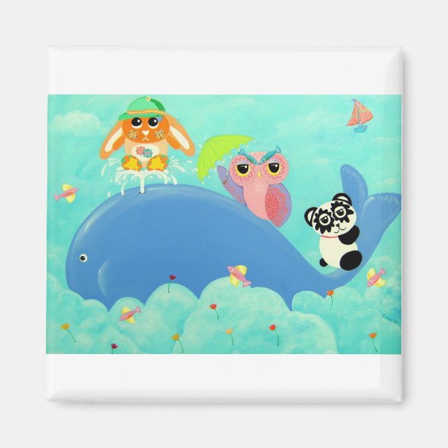 Aimant Une Baleine De Temps ! (Devant)