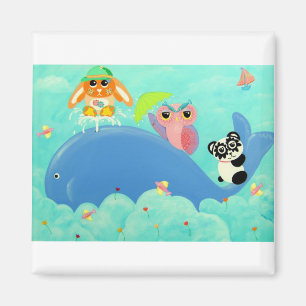 Aimant Une baleine d'un moment !