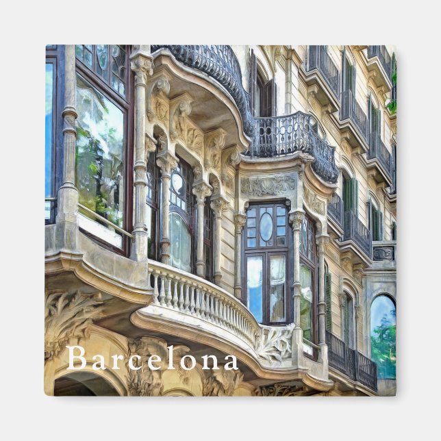 Aimant Une belle architecture complétée par des réflexion (Devant)