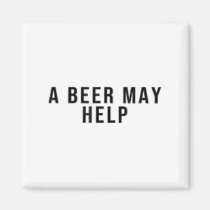 Aimant Une bière peut aider