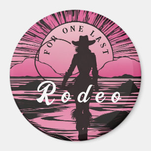 Aimant Une dernière rodeo enterrement de vie de jeune fil
