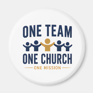 Aimant Une équipe une église une mission Foi