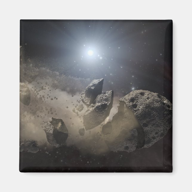 Aimant Une étoile naine blanche (Devant)