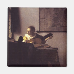 Aimant Une femme avec une jute