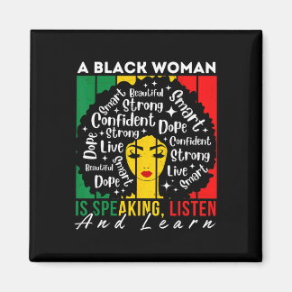 Aimant Une Femme Noire Parle Écouter Et Apprendre Afro Wo