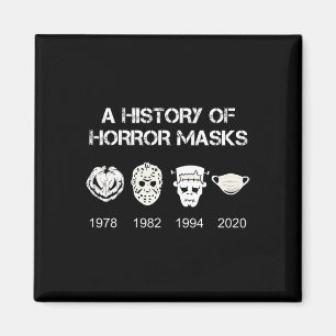 Aimant Une Histoire D'Horreur Masques Halloween Et Cadeau