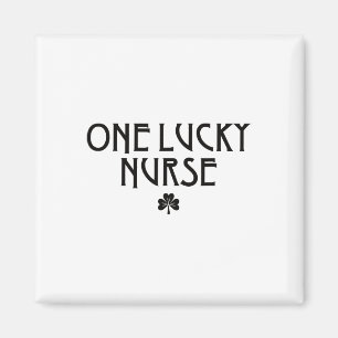 Aimant Une infirmière chanceuse à la Saint-Patrick Infirm