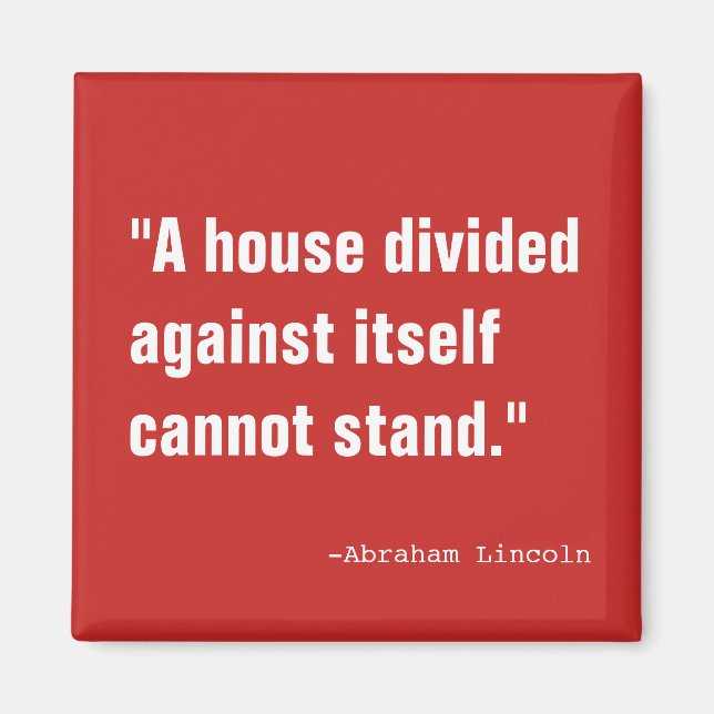 Aimant Une Maison Divisée (Devant)