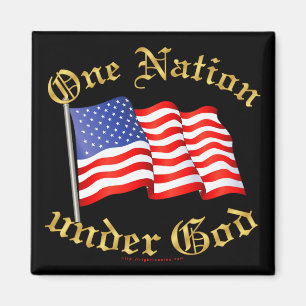 Aimant Une nation sous Dieu