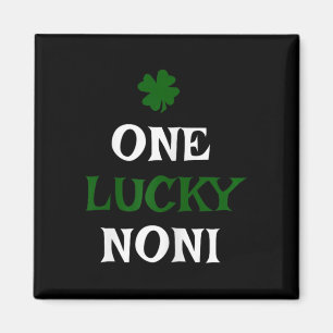 Aimant Une Noni chanceuse Saint-Patrick drôle irlandais 