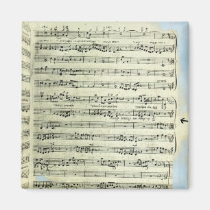 Aimant Une page d'une des seules deux copies