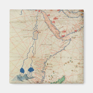 Aimant Une partie de l'atlas de l'Afrique du monde