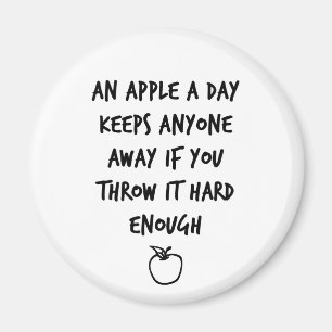 Aimant Une pomme par jour
