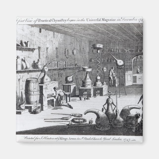 Aimant Une première vue de la chimie pratique (Devant)