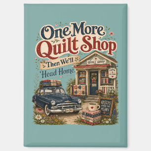 Aimant Une scène de cottage vintage de plus dans une bout