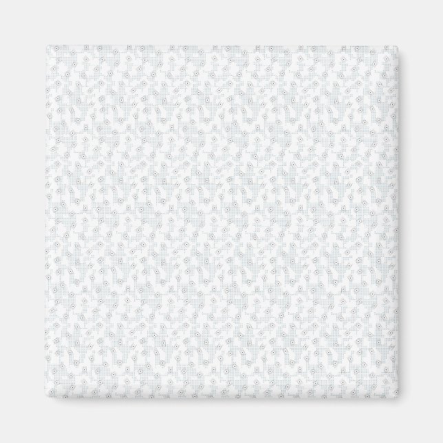 Aimant Une surface entièrement blanche et sans fonctionna (Devant)