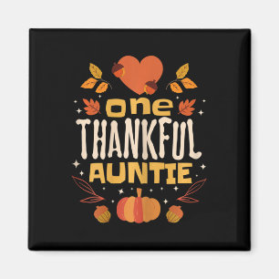 Aimant Une Tante Remerciée Chute Tante Thanksgiving