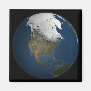 Aimant Une vision globale de l'Amérique du Nord