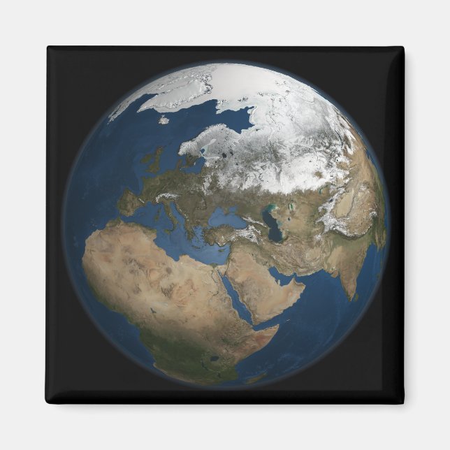 Aimant Une vision globale de l'Europe et de la Scandinavi (Devant)