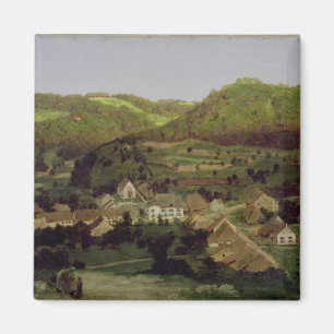 Aimant Une vue du village de Tenniken, 1846