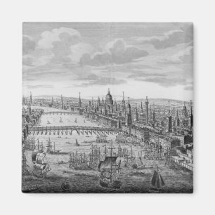 Aimant Une vue générale de la ville de Londres