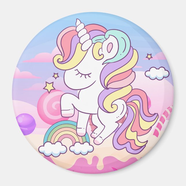 Aimant Unicorne (Devant)