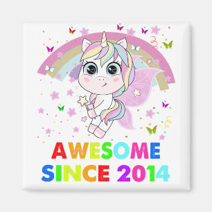 Aimant Unicorne 8 ans Cutie 8 Ans Unicorne Gif