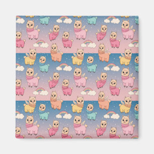 Aimant Unicorne magique et Stars Design Motif