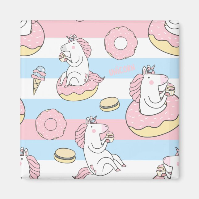 Aimant Unicornes (Devant)