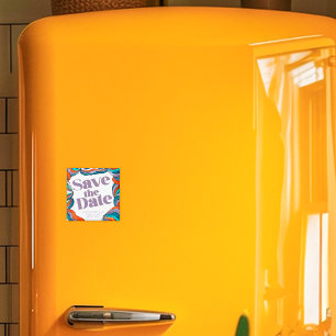 Aimant Unique Bold Boho Super rouge violet 