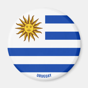Aimant Uruguay Flag Charming Patriotic