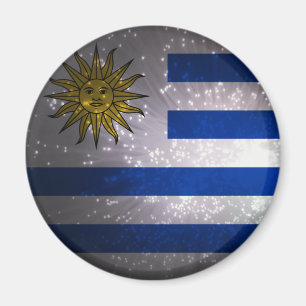 Aimant Uruguay Flag Firework