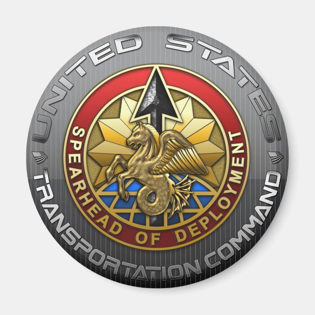 Aimant US Transportation Command (Devant)