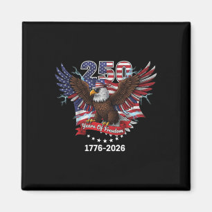 Aimant USA 250e anniversaire Semiquincentennial 1776-2026