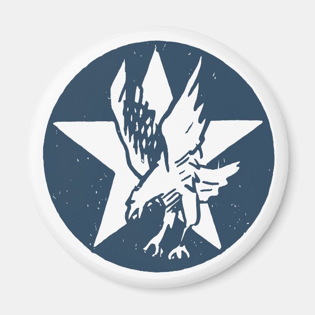 Aimant USA Fighting Squadron Insignia (Devant)