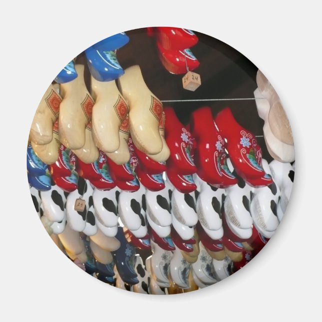 Aimant Usine de chaussures en bois (Devant)