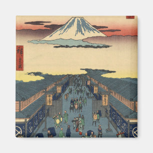 Aimant Utagawa Ando Hiroshige - Suruga-Cho