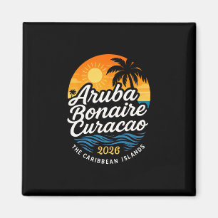 Aimant Vacances de croisière aux îles ABC Aru Bonaire Cur