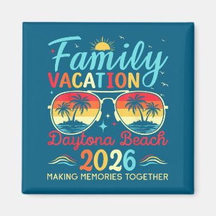 Aimant Vacances en famille à Daytona Beach Floride 2026 c