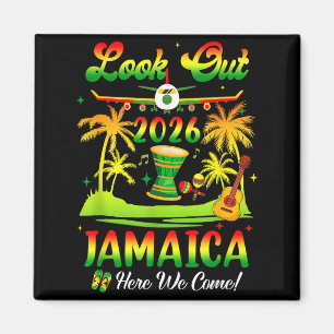 Aimant Vacances en Jamaïque 2026 Nous voilà Tenue de nais
