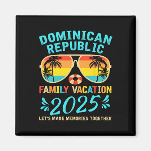Aimant Vacances en République dominicaine 2025 Souvenir C