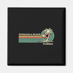 Aimant Vacances été rétro vintage Floride Pensacola Be