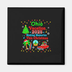 Aimant Vacances familiales en Ohio 2025 Création de souve