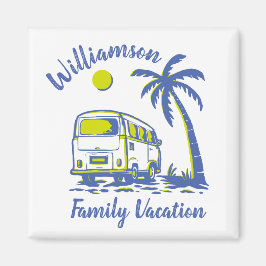 Aimant Vacances familiales personnalisées