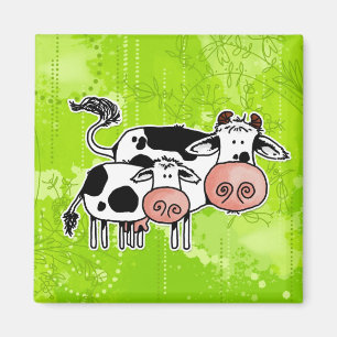 Aimant vache et veau