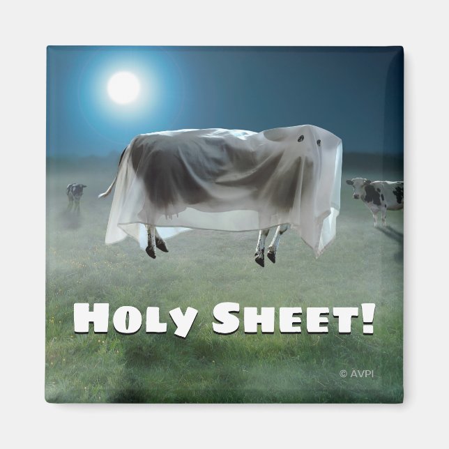 Aimant Vache fantôme (Devant)