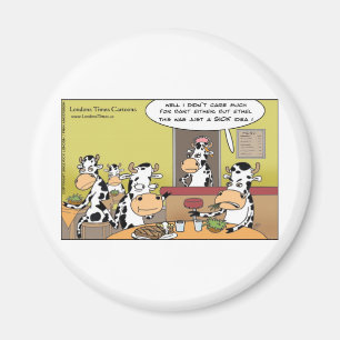 Aimant Vache Mange Mari Drôle Cadeaux Tee - shirt Mugs & 
