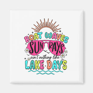 Aimant Vague de bateau Les rayons du soleil ne sont rien