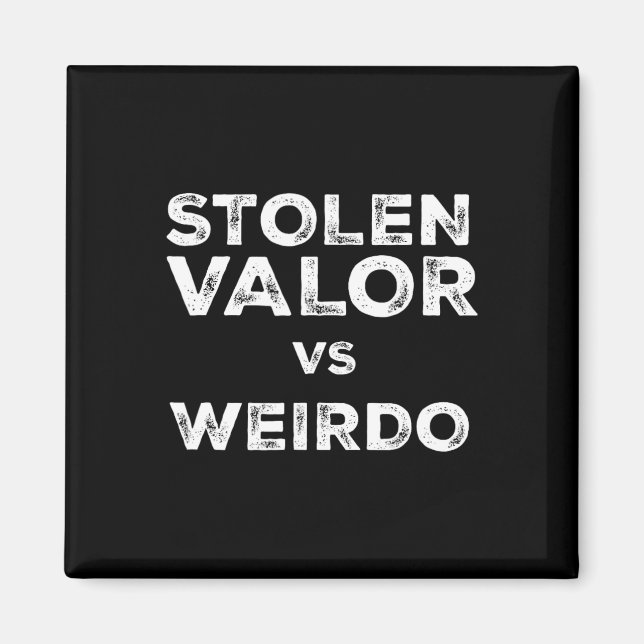 Aimant Vaillance Volée Vs Weirdo Trump Vance Vs Harris W  (Devant)