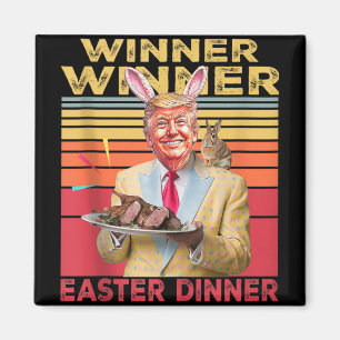 Aimant Vainqueur du dîner de Pâques du président Trump